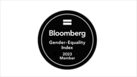 Bloomberg award for Gender-Equality index 2023